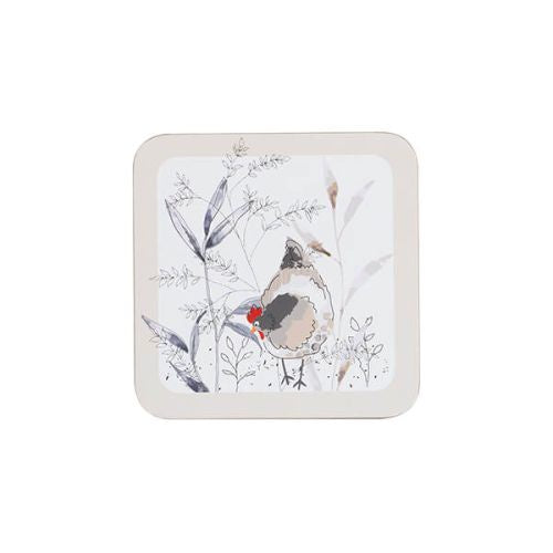 Country Hens Set Of 4 Coasters