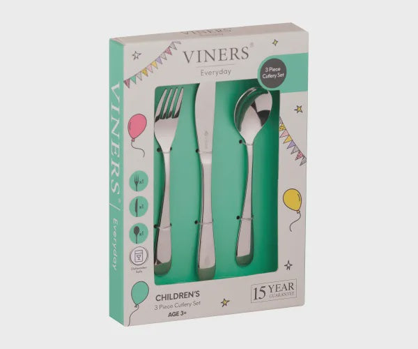 Everyday 3 Pce Kids Cutlery Set Giftbox