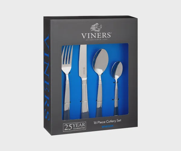 Windsor 18/0 16pce Cutlery Set Giftbox