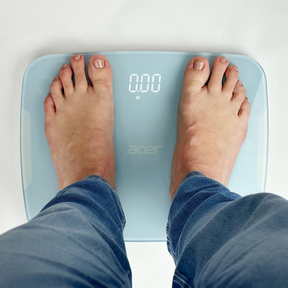 Acer Bathroom Scales White