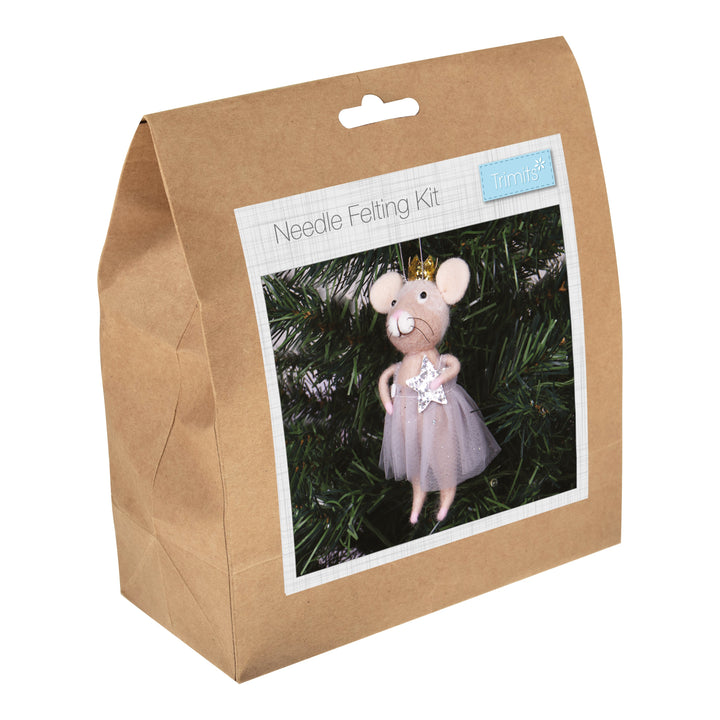 Needle Felting Kit: Nordic Mouse