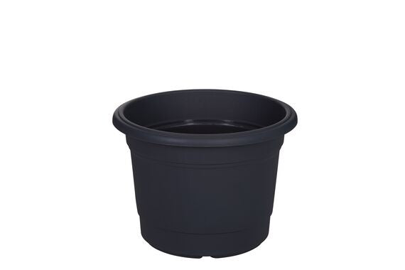 Round Milano Planter 25cm - Gunmetal