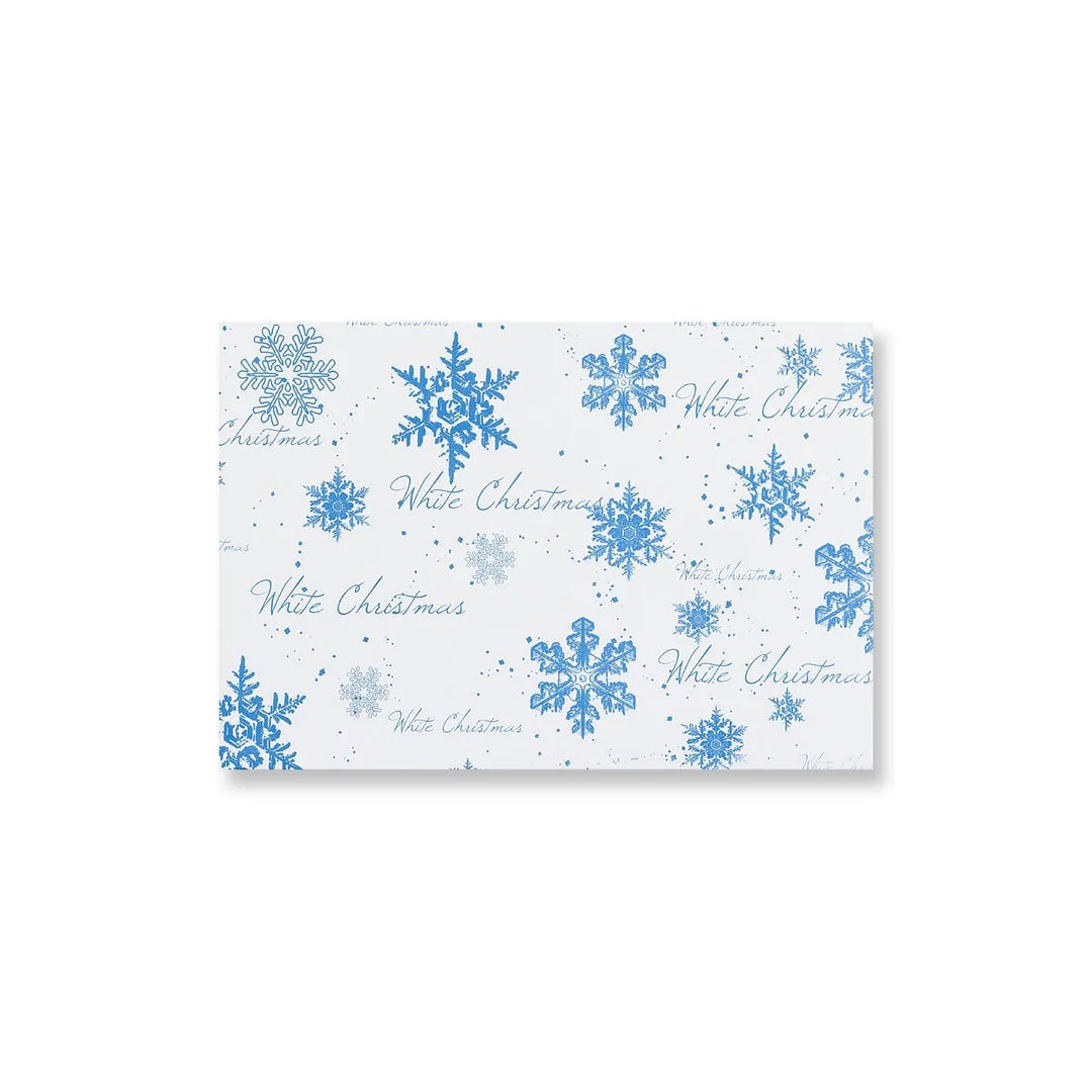 Gift Card Envelopes C6 12ENVX - Snow Flakes White Christmas 120gsm