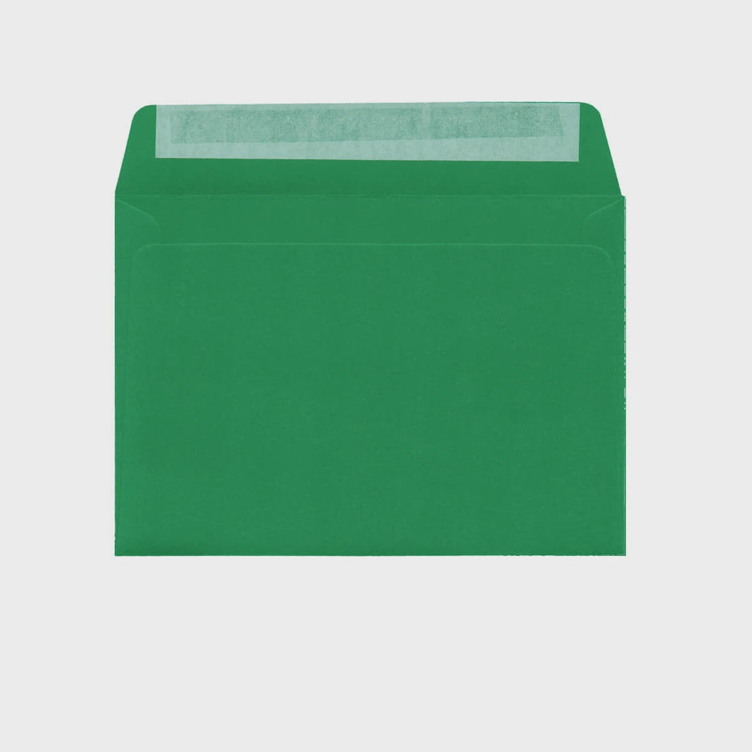 Gift Card Envelopes C6 25ENVPG - Dark Green 120gsm