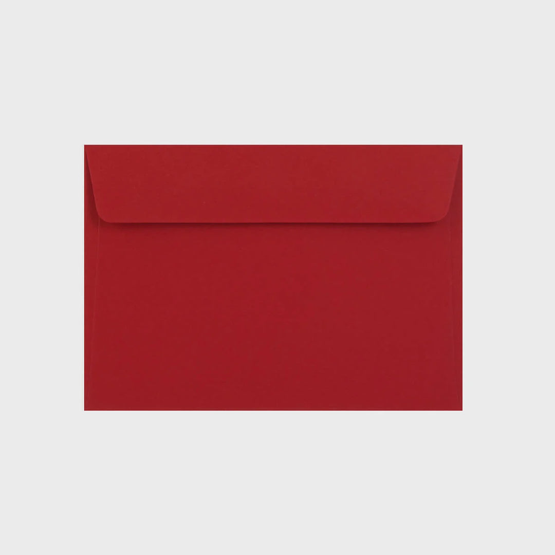 Gift Card Envelopes C6 24ENVPR - Red 120gsm