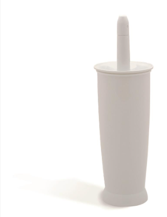 Addis Toilet Brush & Holder Set White