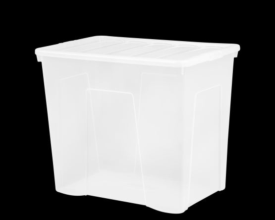 Crystal 160L Box & Lid Clear