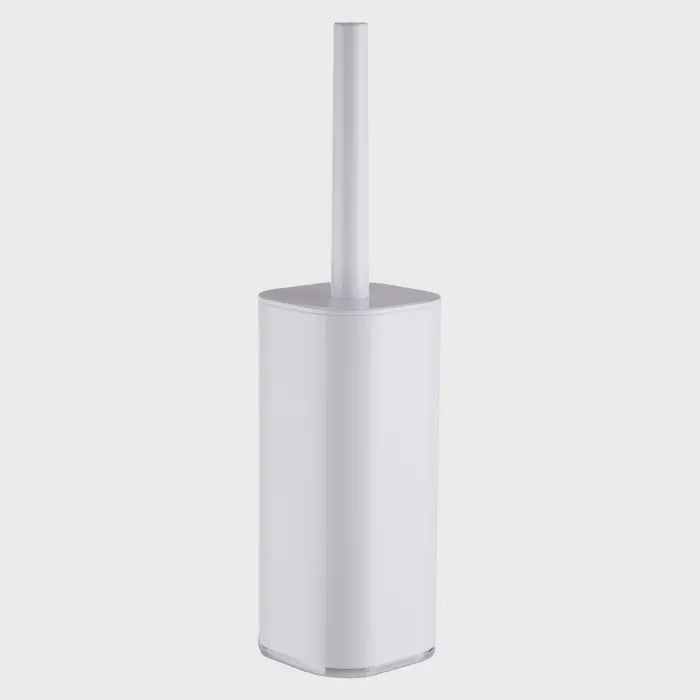 Ando White Acrylic Toilet Brush Holder