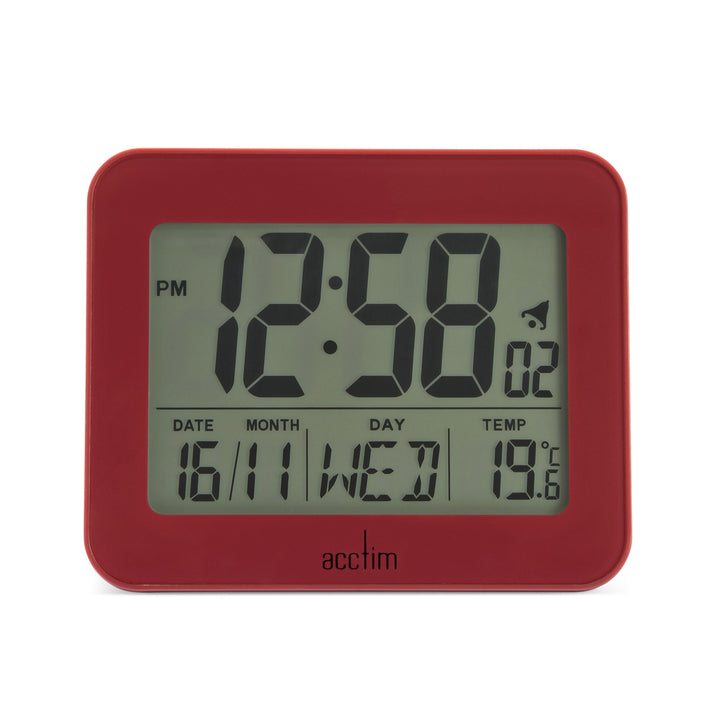 Acctim Otto Digital Temperature Alarm Clock Spice 16354