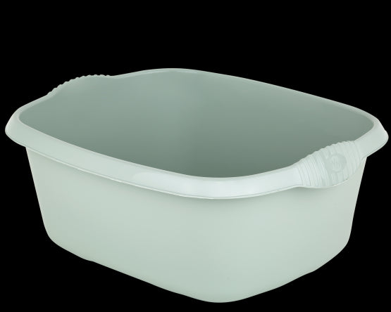 Casa 39cm Rectangular Bowl Silver Sage