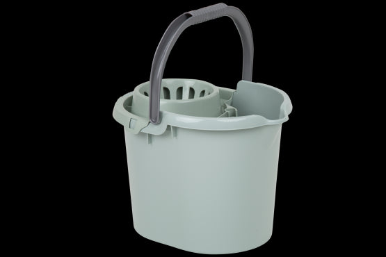 Casa 16L Mop Bucket Silver Sage