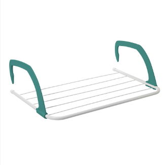 Addis 6 Bar Radiator Airer 3m Metallic