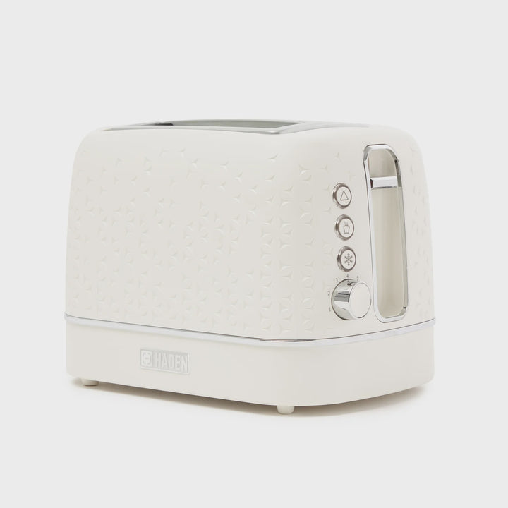 Haden Starbeck 2 Slice Toaster Ivory 207210