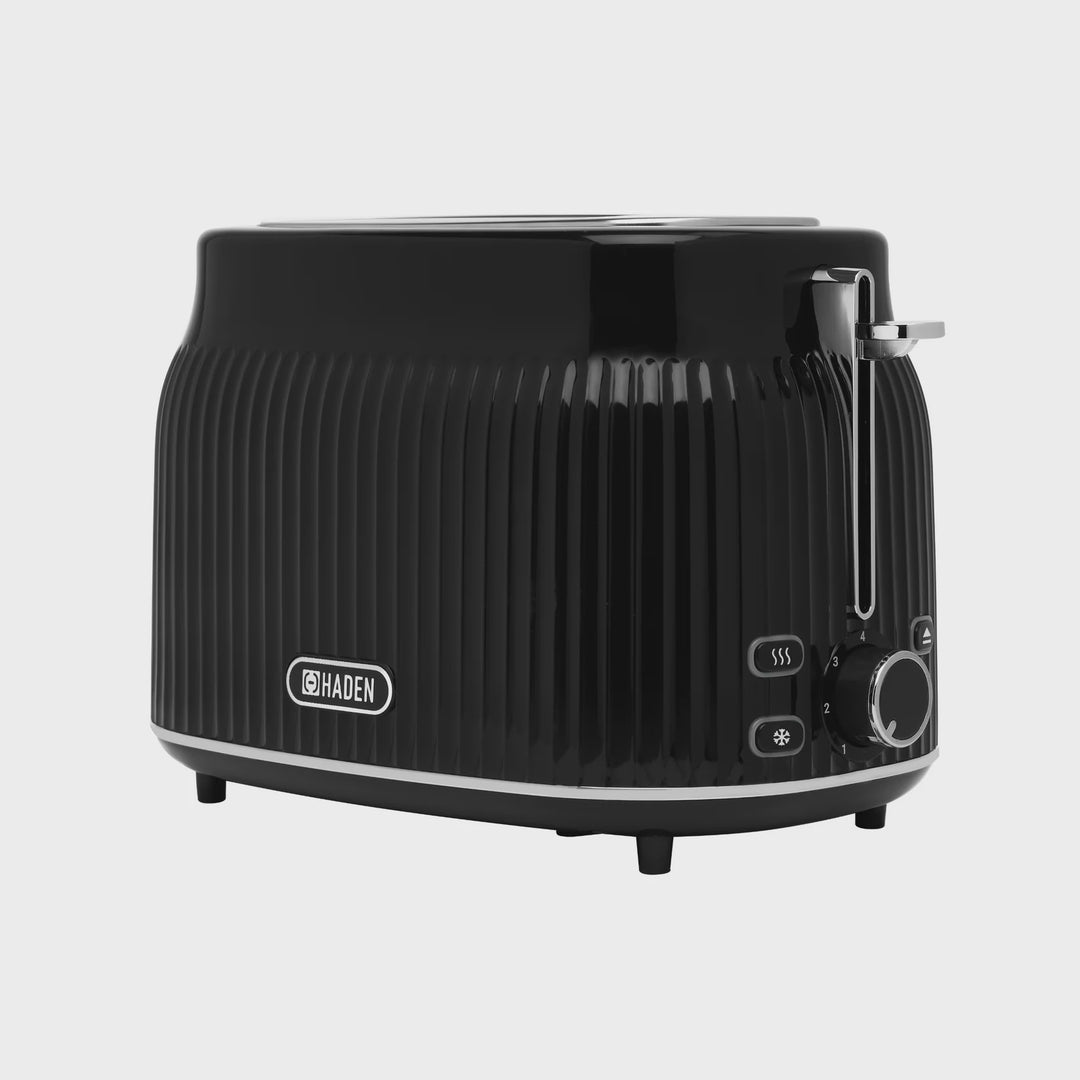 Haden York 2 Slice Toaster Black