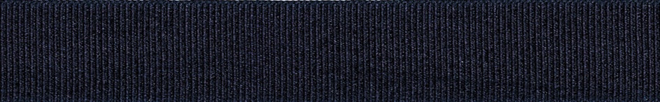 Ribbon: Grosgrain: 25mm: Dark Navy Sold by the Metre