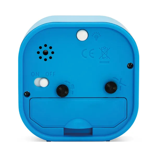 Acctim Robyn Mini Bedside Alarm Clock Blue 16309