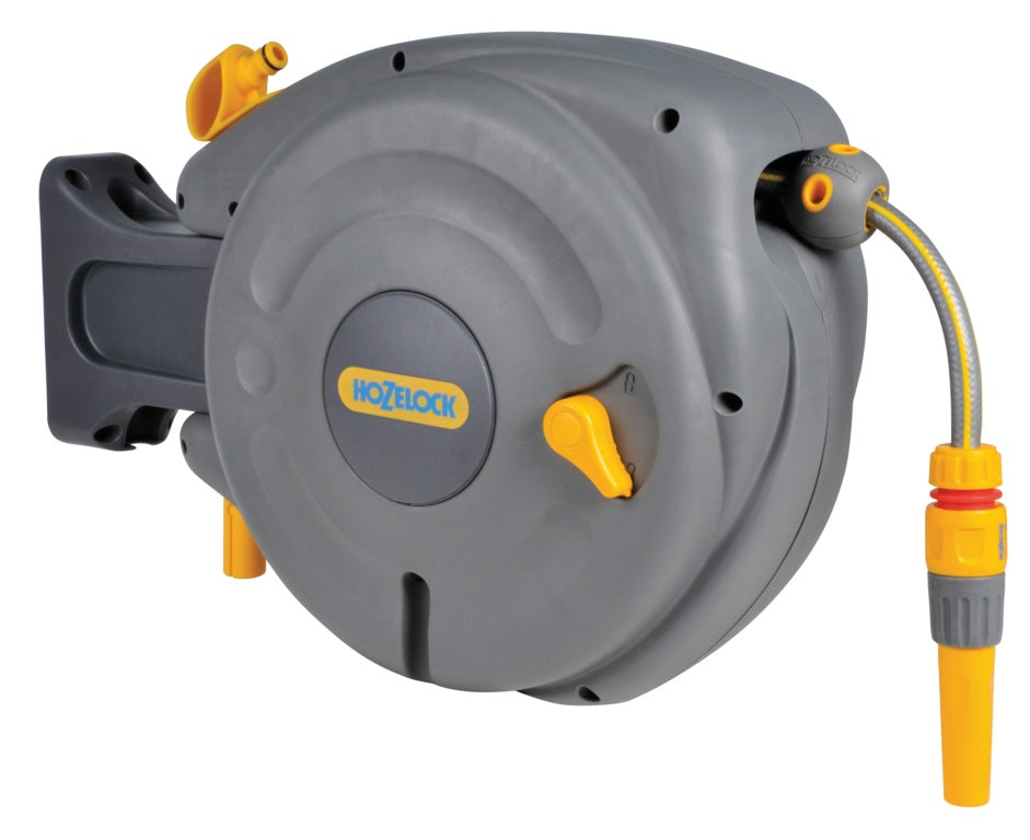 Hozelock Mini Auto Reel Wall Mounted Reel with 10m Hose