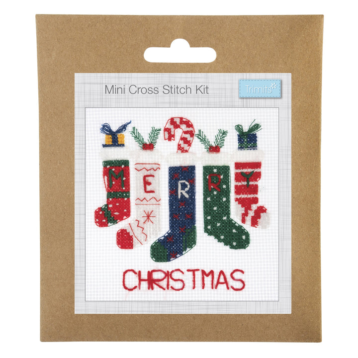 Counted Cross Stitch Kit: Stockings