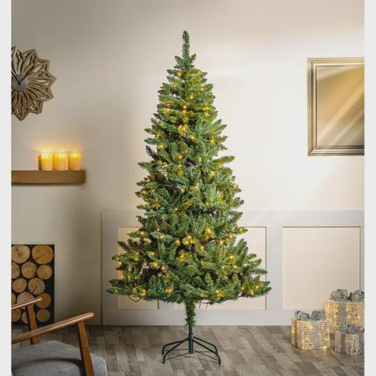 Premier Douglas Fir Pre-Lit 1.8m Xmas Tree