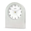 Acctim Sutherland Carriage Table Clock Brushed Aluminum 37077