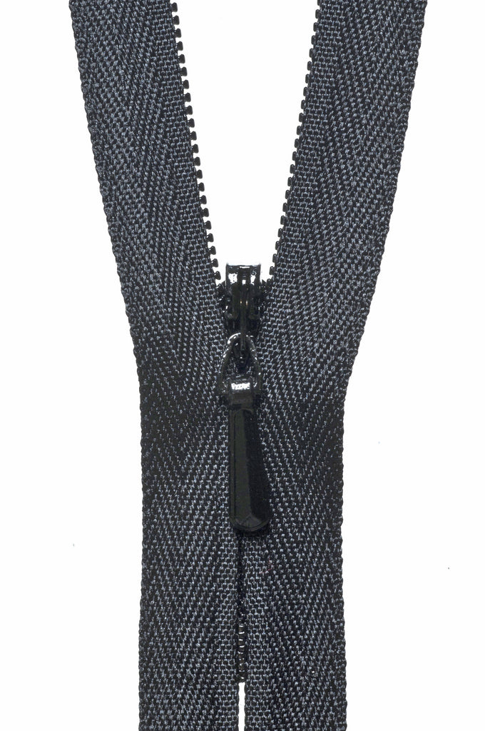 Concealed Zip: 56cm: Black