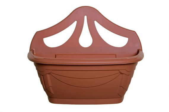 Venetian Wall Planter 42cm - Terracotta