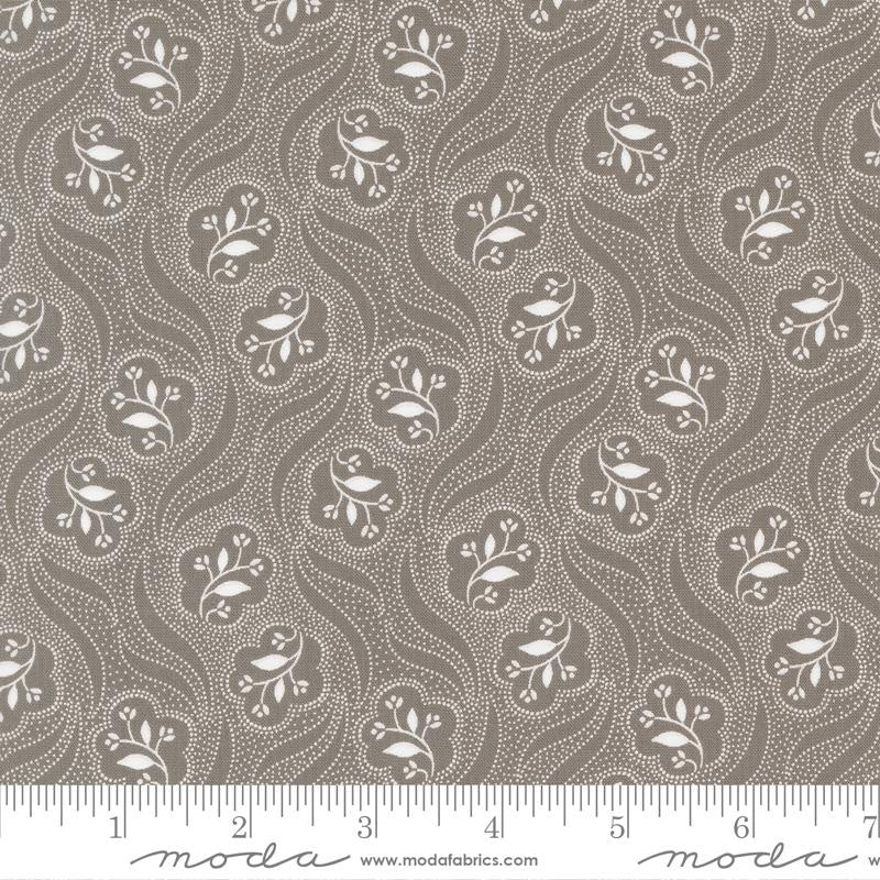 Moda Honeybloom Fabric By 3 Sisters Charcoal 44345-15 Sold By The Metre