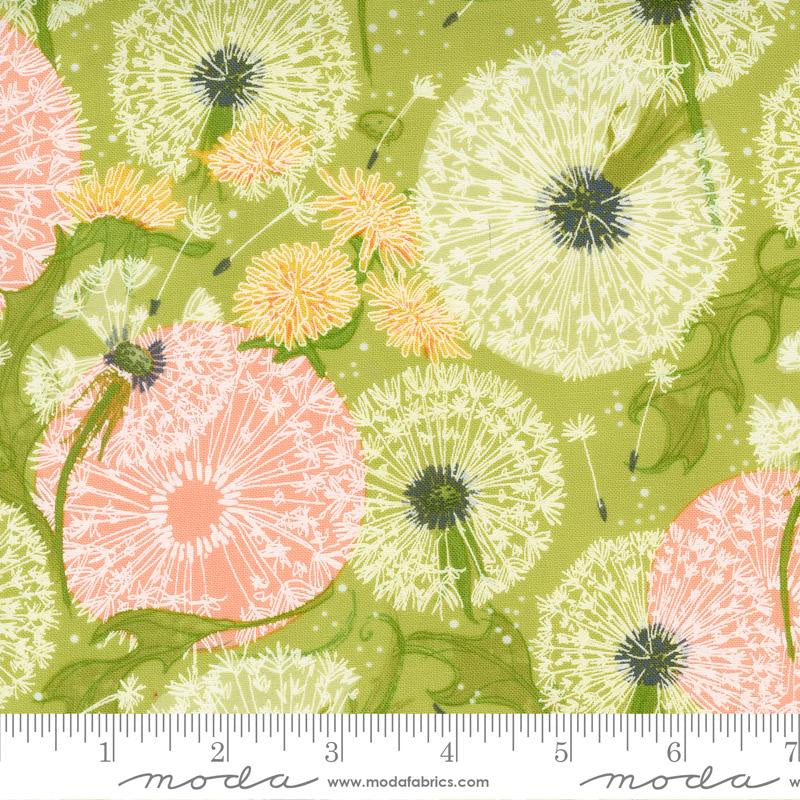 Moda Dandi Duo Fabric By Robin Pickens Grass 48750-13 Sold By The Metre