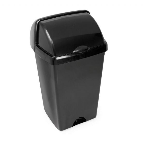 Addis 50L Roll Top Bin - Black