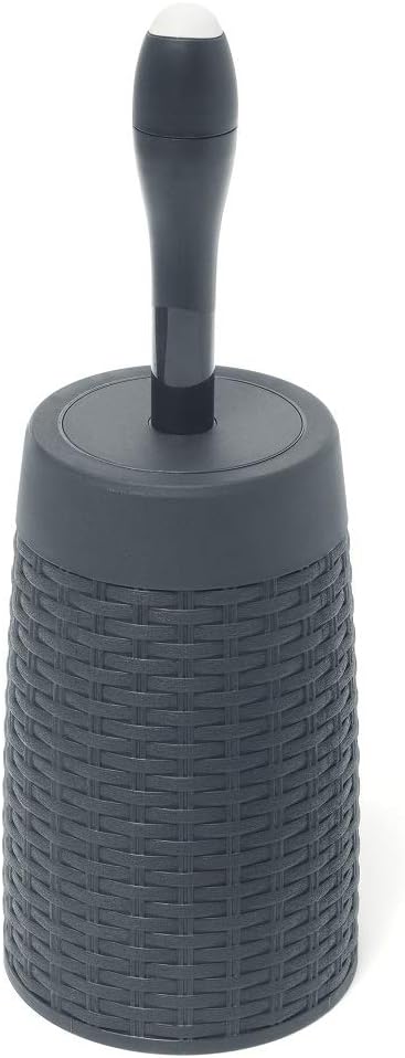 Addis Rattan Toilet Brush Charcoal