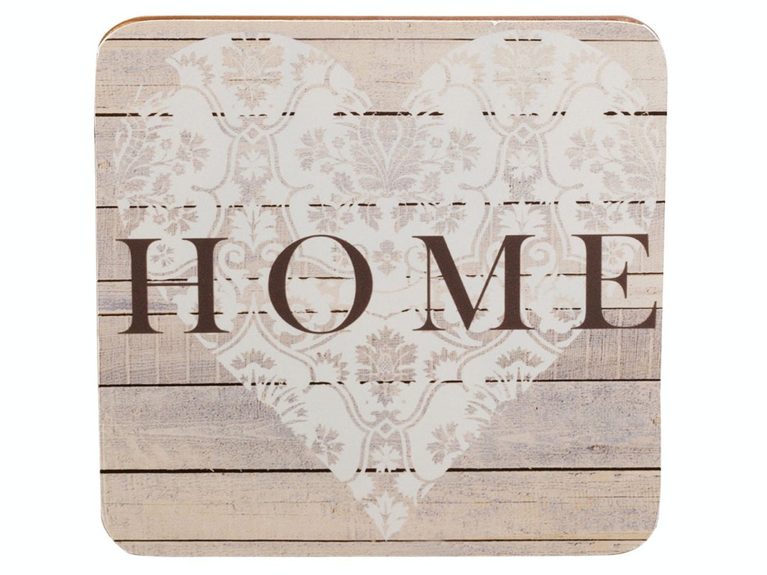 Everyday Home Home Pack Of 4 Coasters