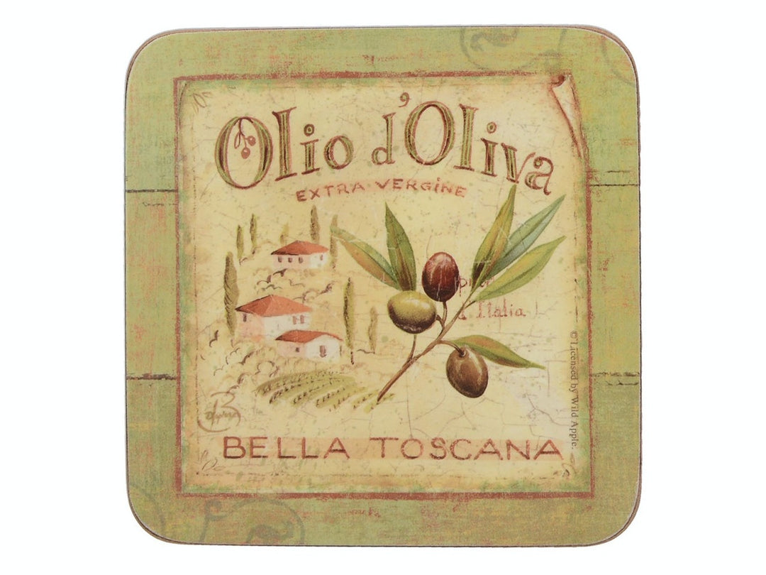 Creative Tops Olio D Oliva Pack Of 6 Premium Coasters