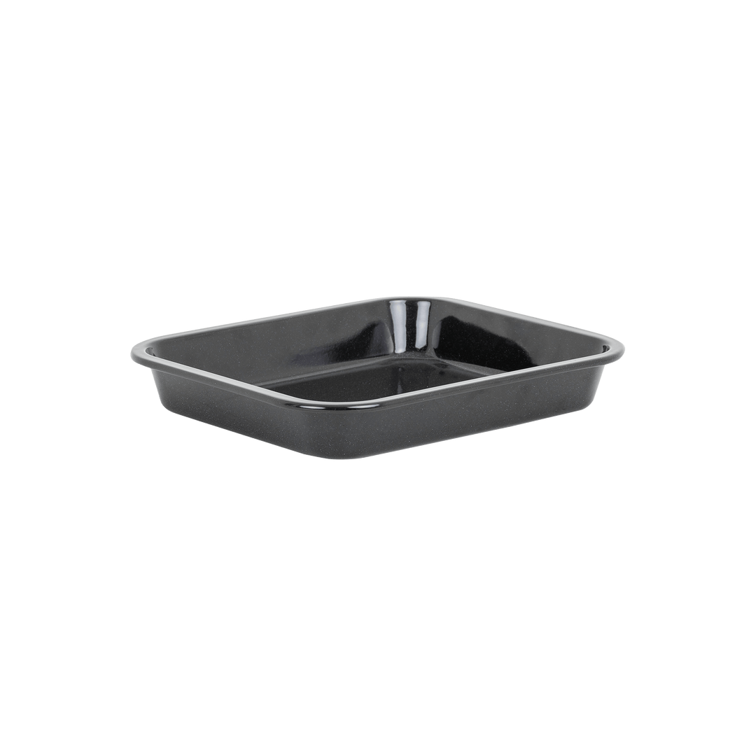 Enamel 0.6mm 30cm Roaster Black