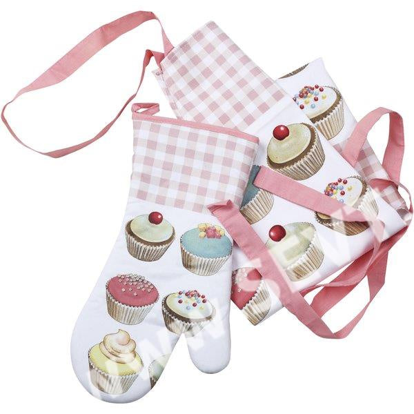 Iced Fancies Apron & Gauntlet Set