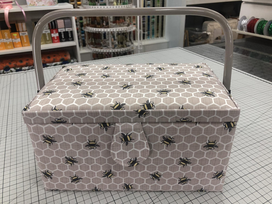 Busy Bee Honeycomb Sewing Box Medium