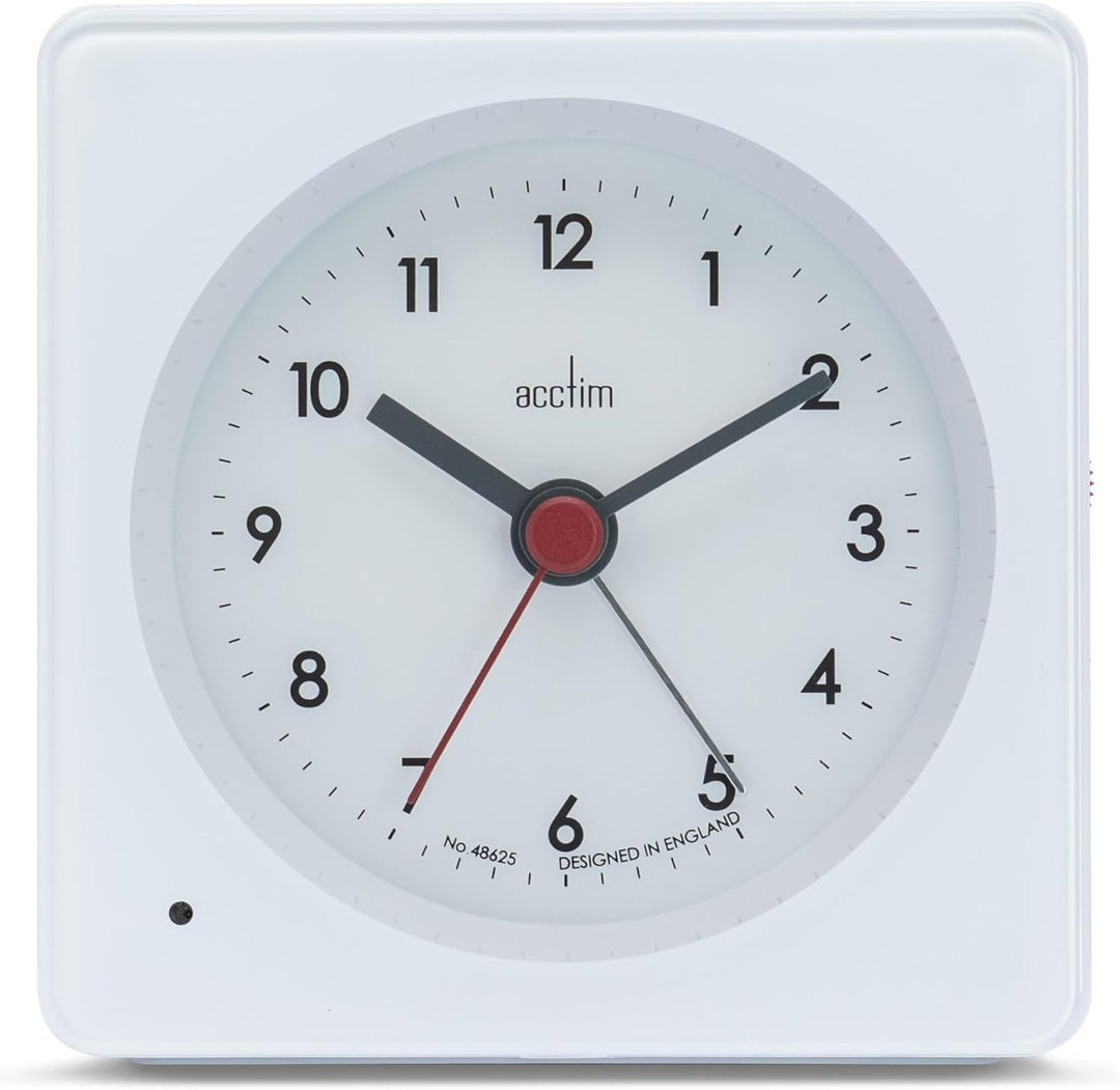 Acctim Barber Easi-Set Smartlite Alarm Clock White 16272