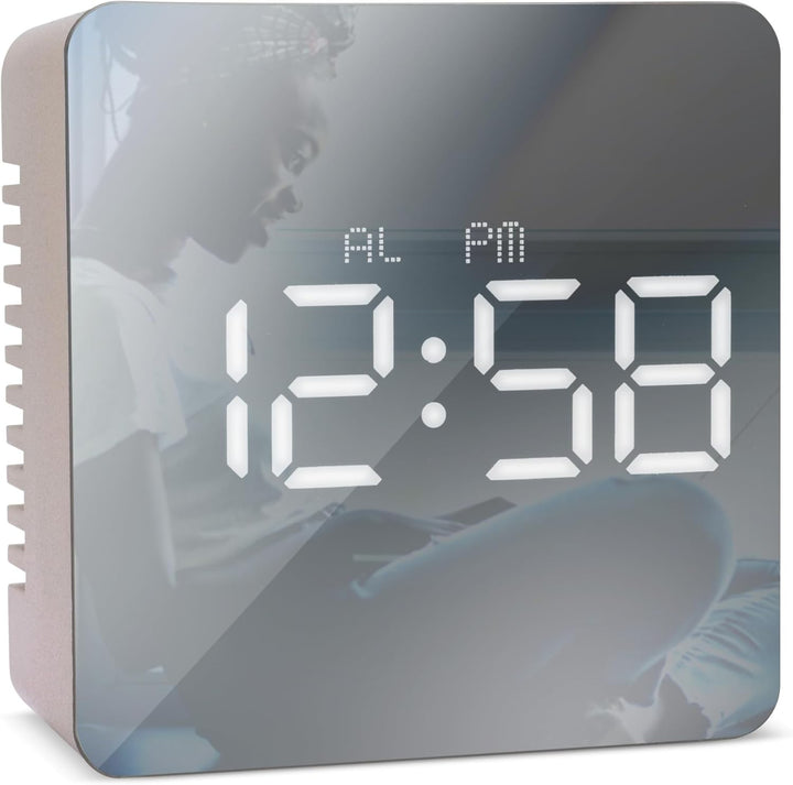 Acctim Lexington LED Display Alarm Clock Rose 15830