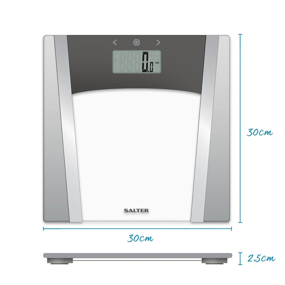 Salter Glass Analyser Bathroom Scale