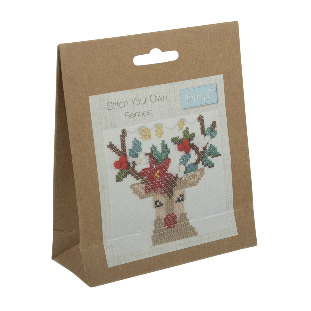 Counted Cross Stitch Kit: Christmas: Reindeer