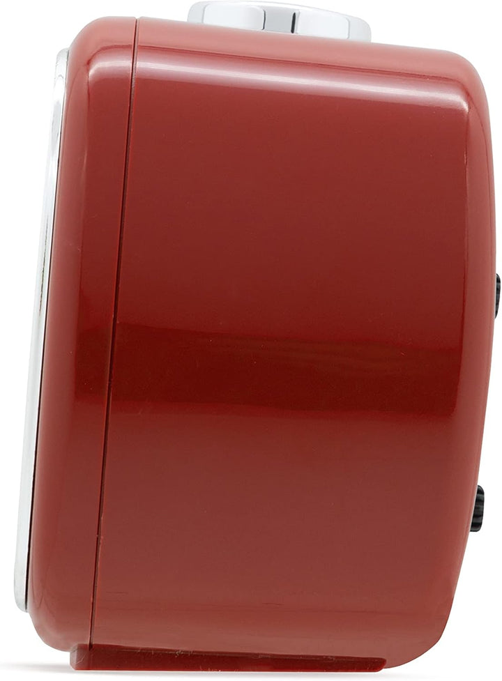 Acctim Camille Alarm Clock Red 15464