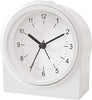 Acctim Archer Non-Ticking Alarm White 16212