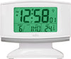 Acctim Integra Radio Control LED SmartLite Alarm Clock White 71942