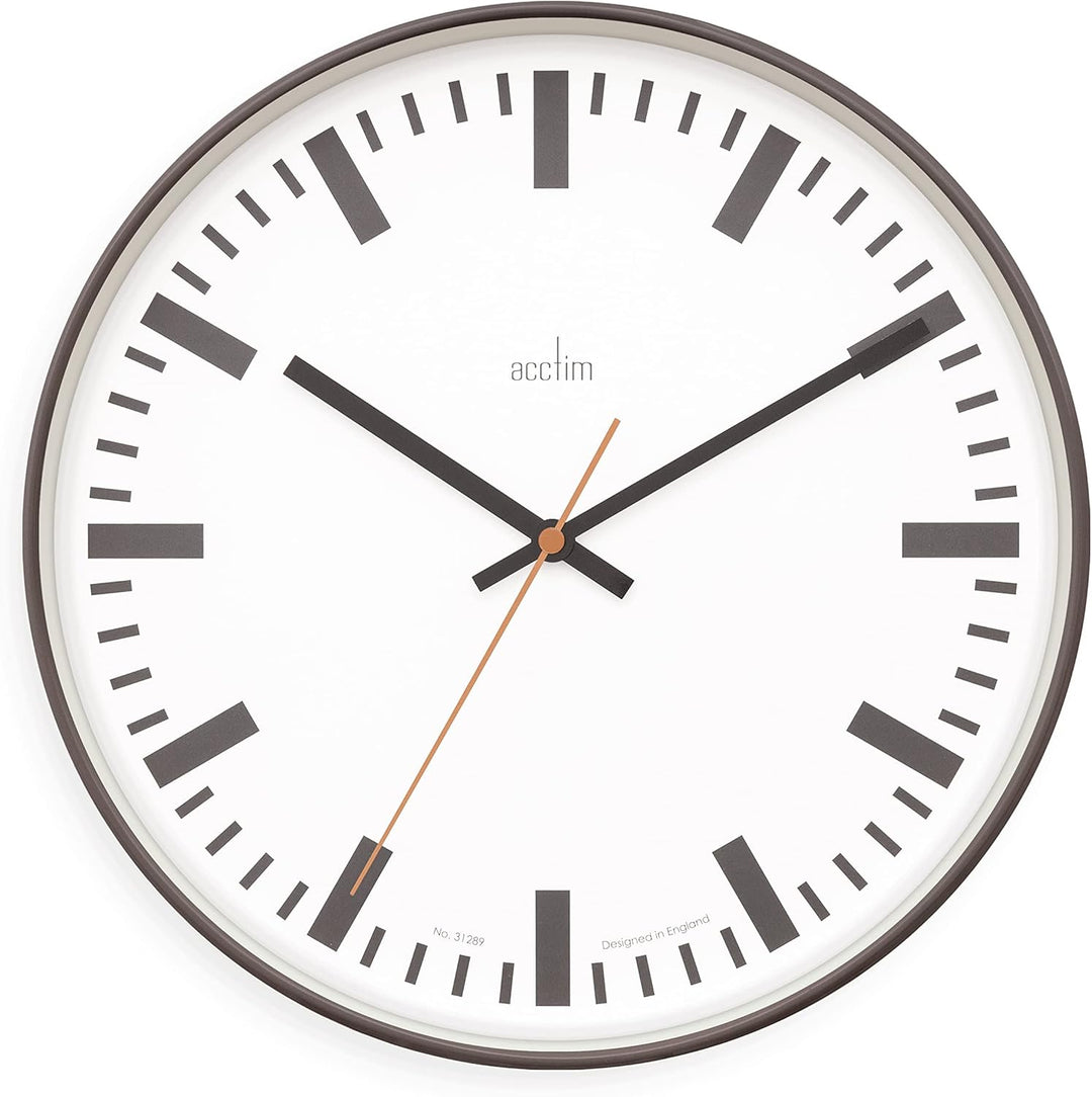 Acctim Victor 30cm Bright Station Wall Clock London Sky 23027