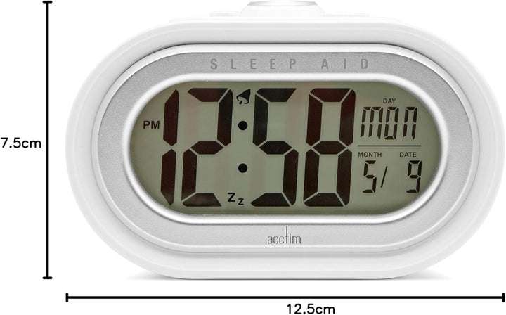 Acctim Dormir Sleep Aid Pulsating Projector Digital Alarm Clock 16282