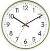 Acctim Hugo Modern Bright 30cm Wall Clock Grass 23035