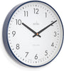 Acctim Riley Retro Wall Clock 30cm Midnight Blue 22579