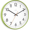 Acctim Hugo Modern Bright 30cm Wall Clock Grass 23035