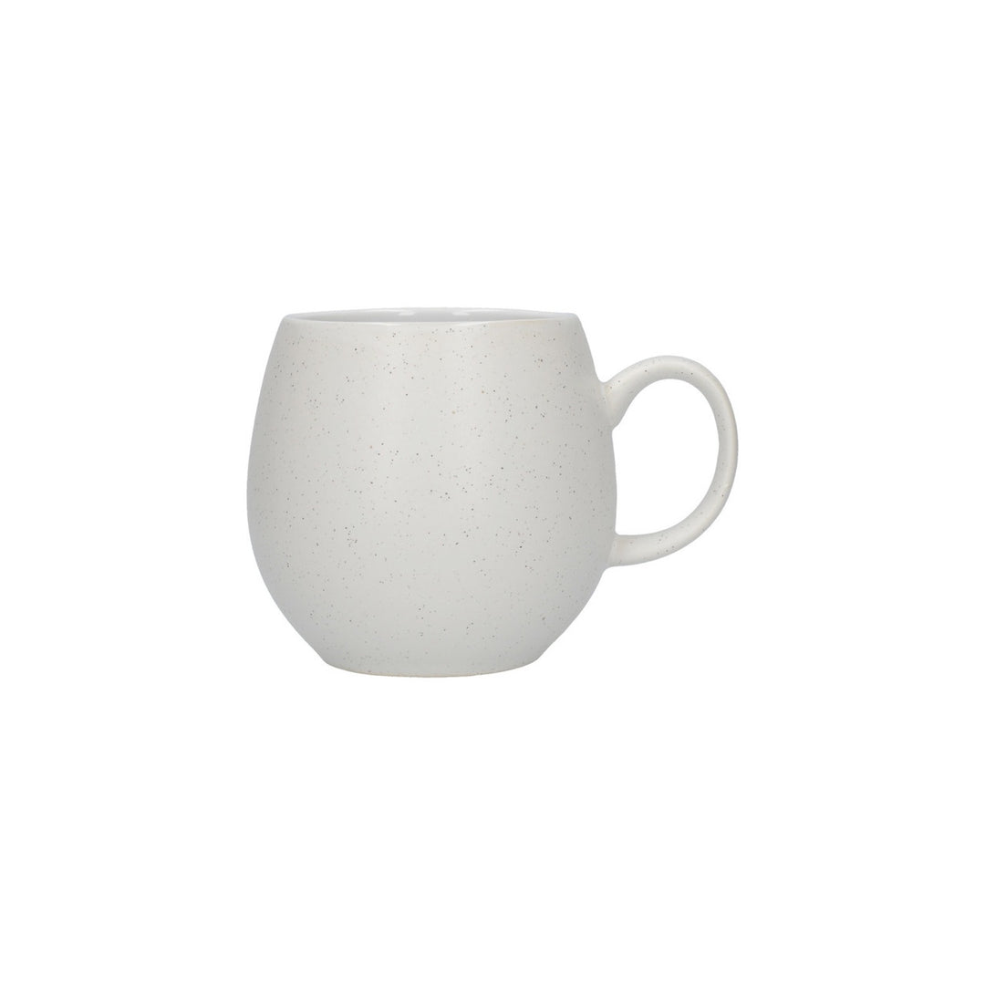 London Pottery Pebble Mug Matte Speckled White