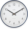 Acctim Riley Retro Wall Clock 30cm Midnight Blue 22579