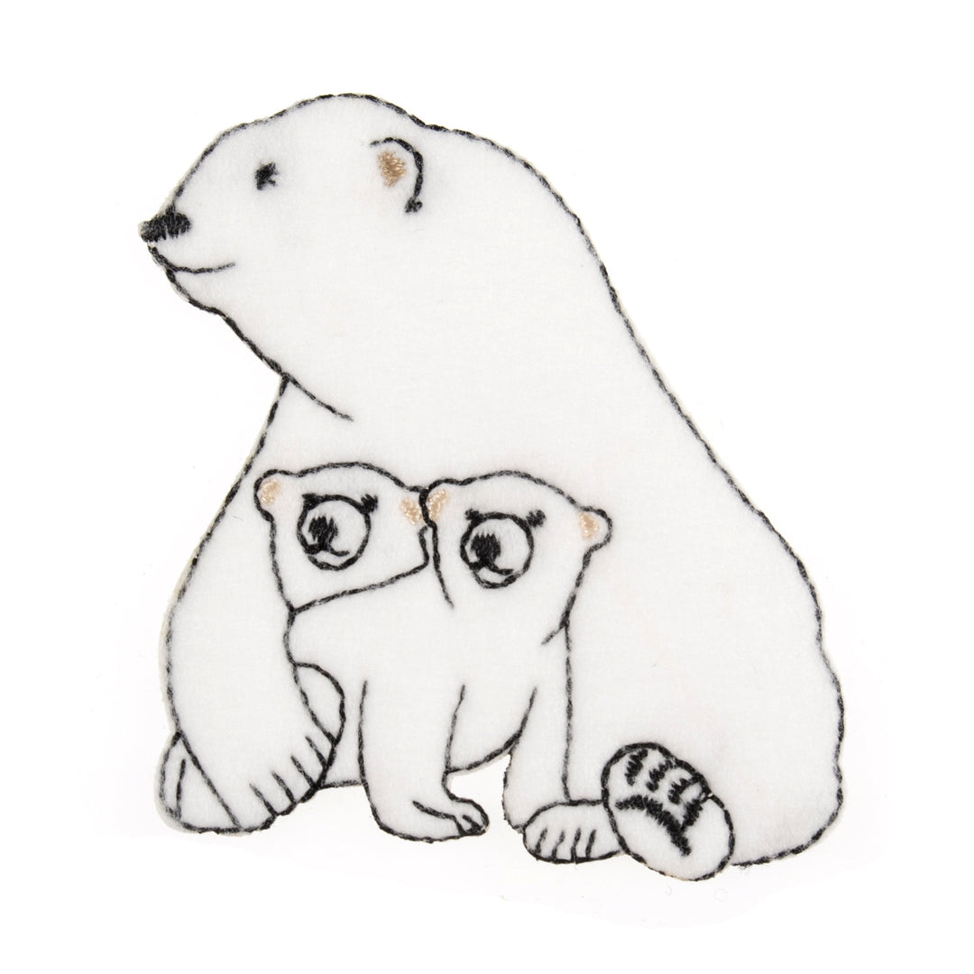 Motif A: Polar Bear and Cubs